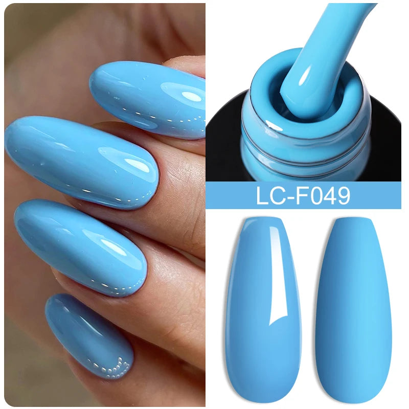 LILYCUTE 7ML Auroras Glitter Thermal Gel Nail Polish Temperature Color Changing Semi Permanent Soak Off Nail Art UV Gel Varnish