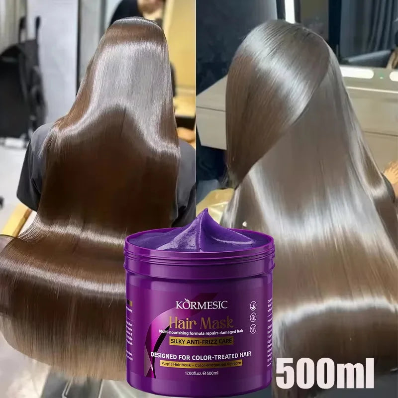5 Seconds Magical Keratin Hair Mask Repair Damage Frizzy Soft Smooth Shiny Hair Deep Moisturizing Treatment Hair Root Scalp Care