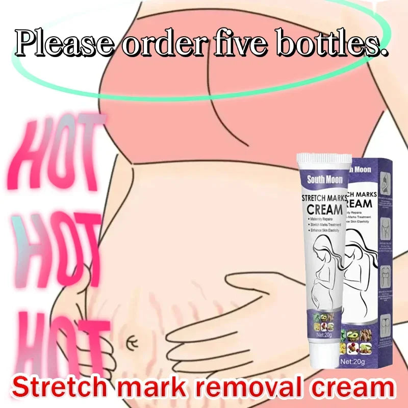 Gentle Skin Care Improves Elasticity Effective After Pregnancy Stretch Marks Removal Powerful Maternity Cream Nourishes Skin