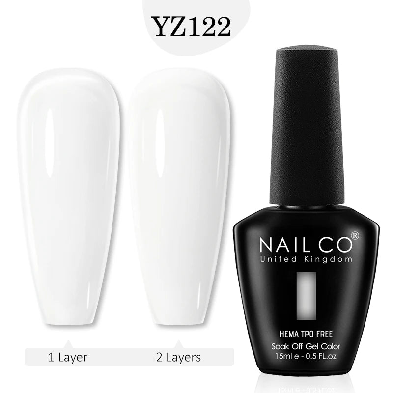 NailCO Pink Colors HEMA FREE Gel Nail Polish Nail Art Vernis Semi Permanent UV Lamp Gel Manicure for Nails Supplies Gel Polish