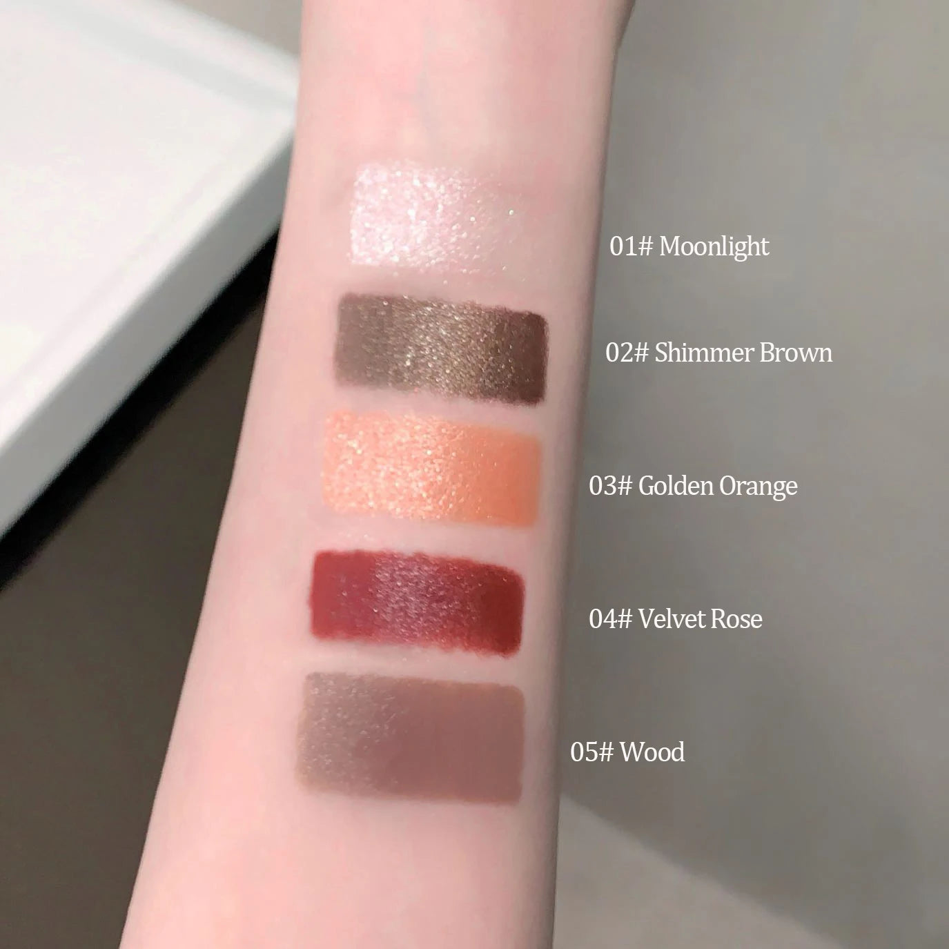 Velvet Red Eyeshadow Stick Pearlescent Matte Brightening Glitter White Orange Lying Silkworm Eye Head Highlighter Pencil Crayon