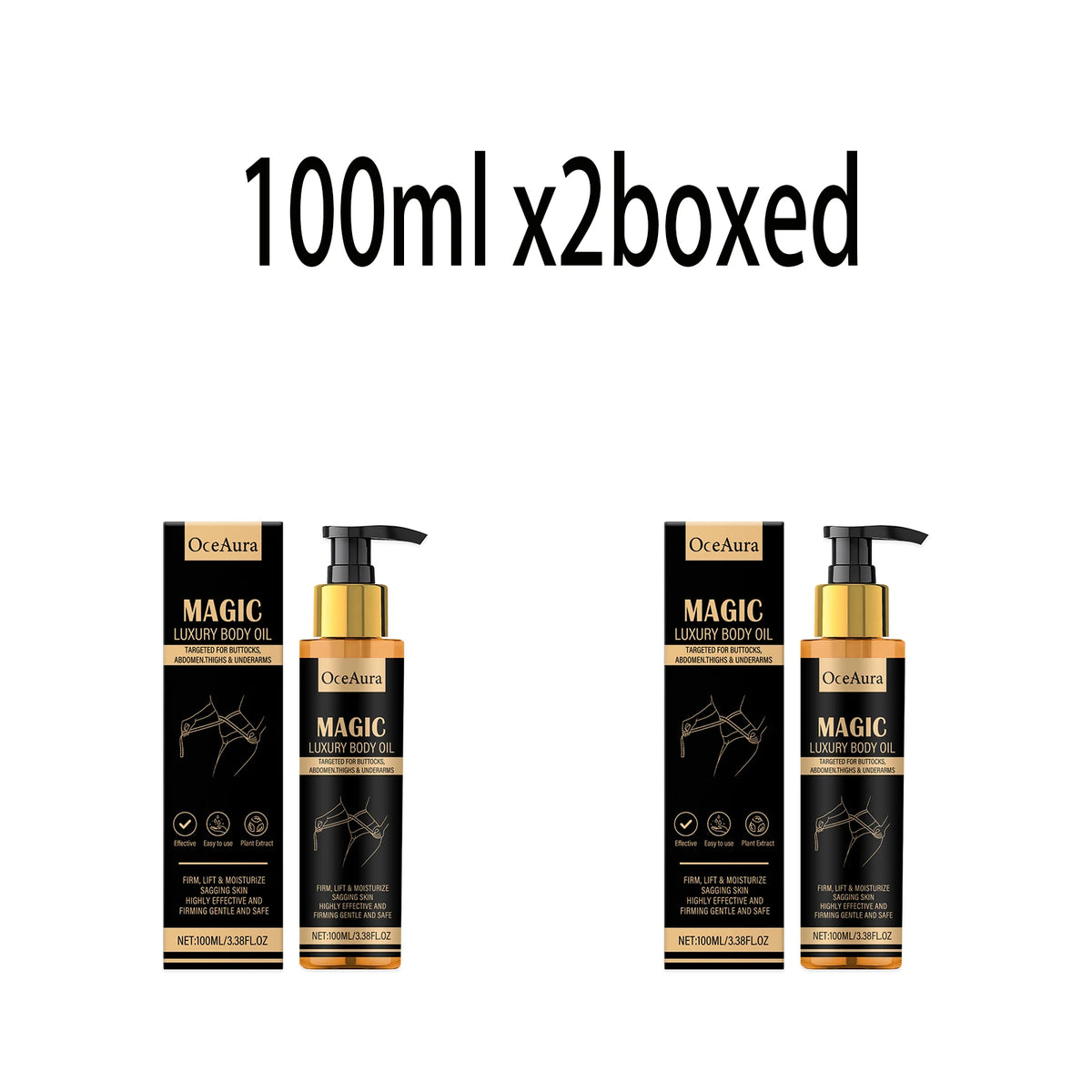 Magic Luxury Body Oil Firming Lift Skin Remove Fine Lines Anti Dryness Improve Sagging Smooth Moisturizing Massage Essential Oil