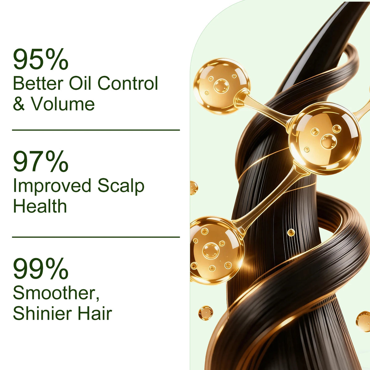 Tgideas Rosemary Batana Oil Shampoo - Promotes Hair Growth, Strengthens Hair Strands, Cleanses Hair, Contains Natural Extracts to