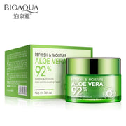 BIOAQUA Aloe Vera Face Cream Anti Wrinkle Moisturizing Deep Hydrating Day Cream Plant Essence Nourishing Refresh Skin Care