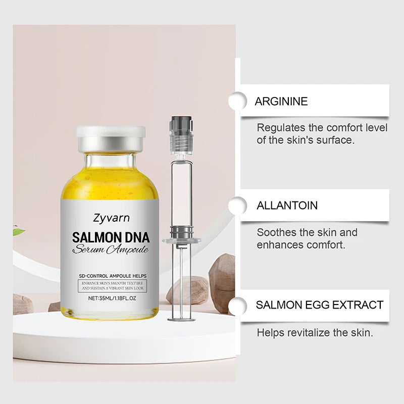 Bottled Skincare Serum PDRN Salmon Dna Ampoule Serum Collagen Deeply Moisturizing Essence Effectively Soothes For All Skin Types