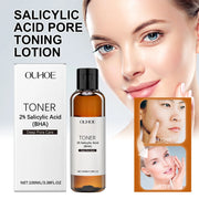 Salicylic Acid Pore Toning Lotion for Oily Clear Skin Exfoliates Gently Unclogs Pores Hydrates Without Drying 100ml Non Drying