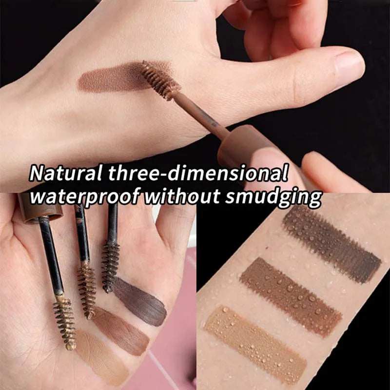 Natural Eyebrow Mascara Tinted Brow Gel Waterproof Eyebrow Tint Lighten Brown Dark Eyebrows Natural Staining Eyebrow Dye Makeup