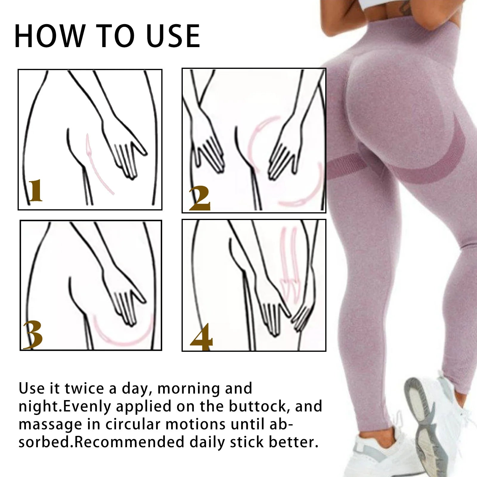 Buttock Enlargement Cream Butt Lift Up Firming Essential Oil Big Ass Enhance Hip Growth Tighten Shaping Sexy Body Care for Women