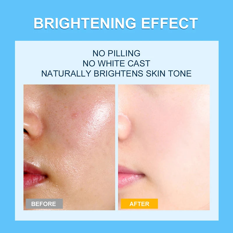 Facial & Body Sunscreen Spray SPF 50 Oil Control Whitening Melanin Reducer Anti-Sun Protection Face Skin Care Sun Cream Spray