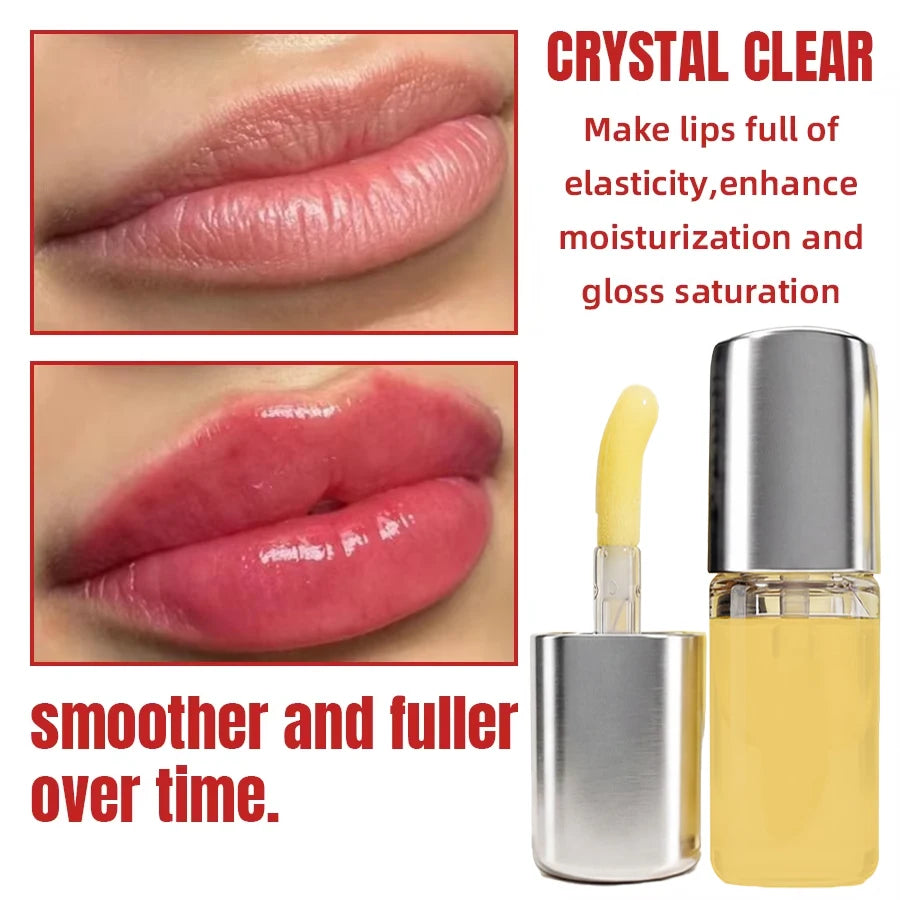 Chili Pepper Lip Plumper Oil Long Lasting Moisturizing Lip Gloss Serum Instant Volumising  Essence Oil Lip Makeup for Women