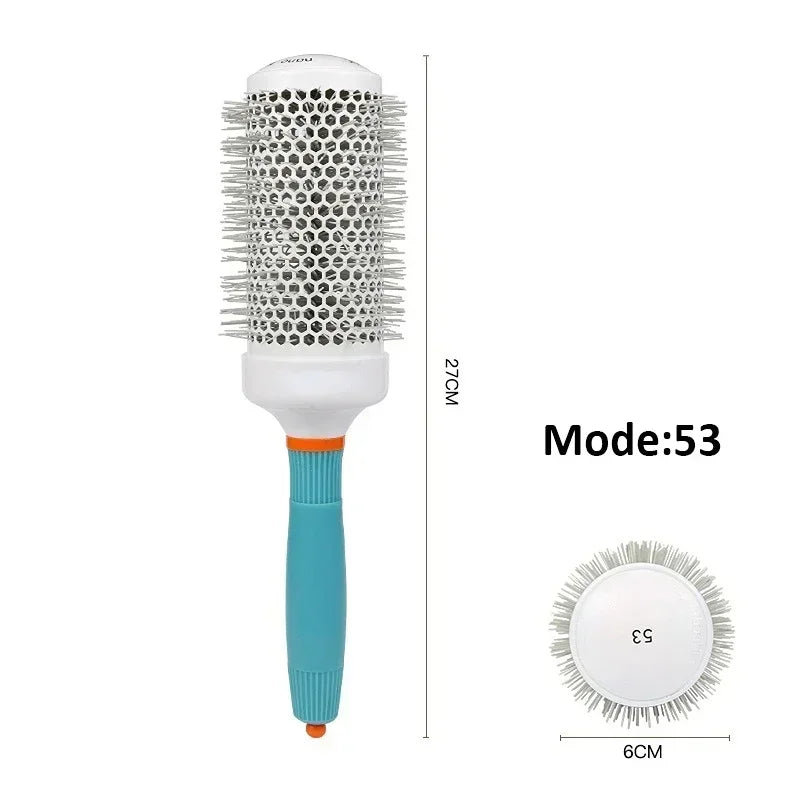 4 Sizes Professional Salon Styling Tools Round Hair Comb Hairdressing Curling Hair Brushes Comb Barrel Comb