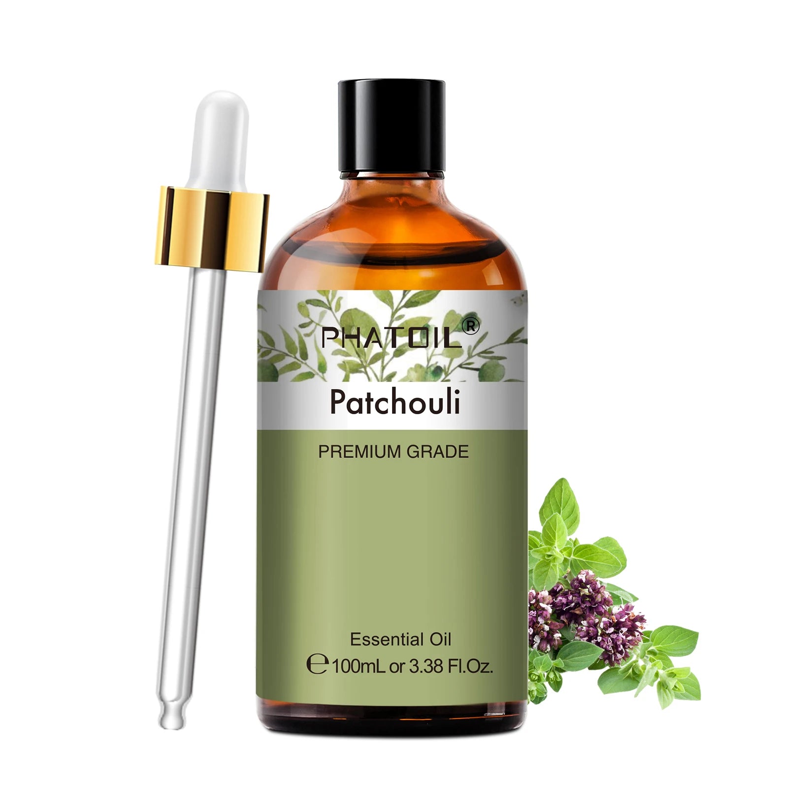 PHATOIL 2pcs/1pcs Lavender Aromatherapy Essential Oil For Diffuser,Candle Making-100ml Eucalyptus Jasmine Vanilla Cinnamon Oils