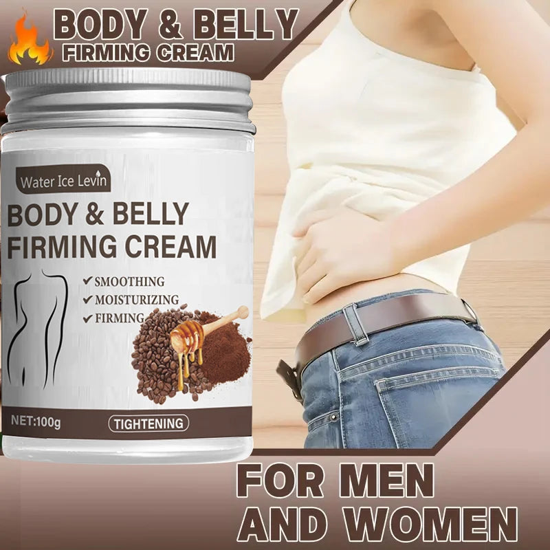 100g Caffeine Collagen Firming Cream – With Caffeine, Coconut Oil & Vitamin E for Moisturizing and Smoother-Looking Skin, Fragrance-Free & Suitable for All Skin Types