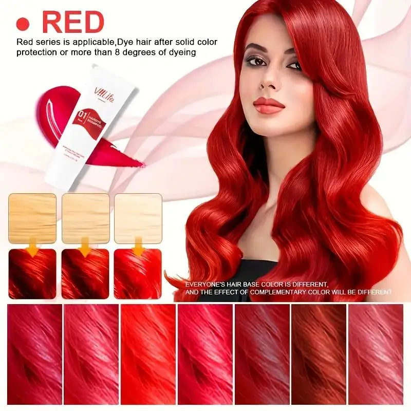 Unisex Hair Dye Permanent Styling Hair Color Wax Shampoo Fashion No Damage Quick Coloring Lasting Professional Hairs Dyeing Crea