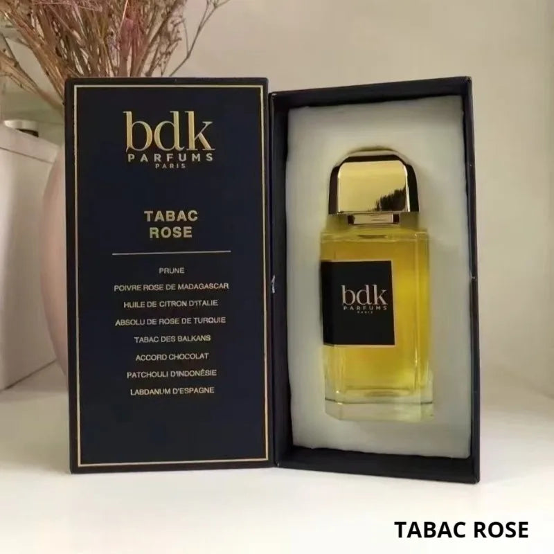 Luxury Perfume Long Lasting Unisex Perfume Cherry Pink Pepper Fragrance Black Vanilla Tonka Bean Amber Elegant Scent Wears 100ml