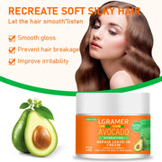 Avocado Hair Mask Nourishes Hair Improves Smoothness Luster Prevents Hair Breakage Repairs Dry Hair Provides Hair Care Products