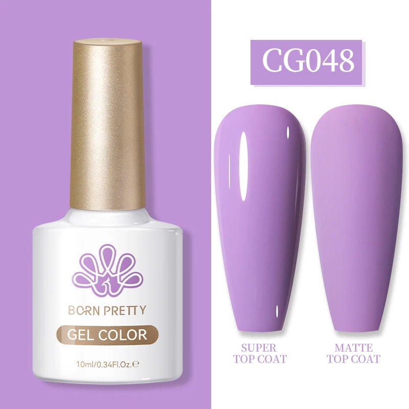 BORN PRETTY 10ML Nail Gel Polish Soak Off UV LED Semi Permanent Nail Salon Home Design French Nails Manicure Gel Nails