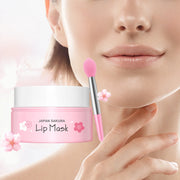 LAIKOU Sakura Lip Mask - Overnight Hydrating Lip Balm for Plump Lip Lines Beauty Care