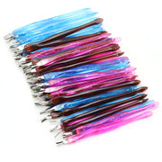 50/100 Pcs/Bag Scrape Dead Skin Push Fork Pedicure Nails Tools Cuticle Remover  V-shaped Sharp Trim Barbs and Exfoliate Manicure