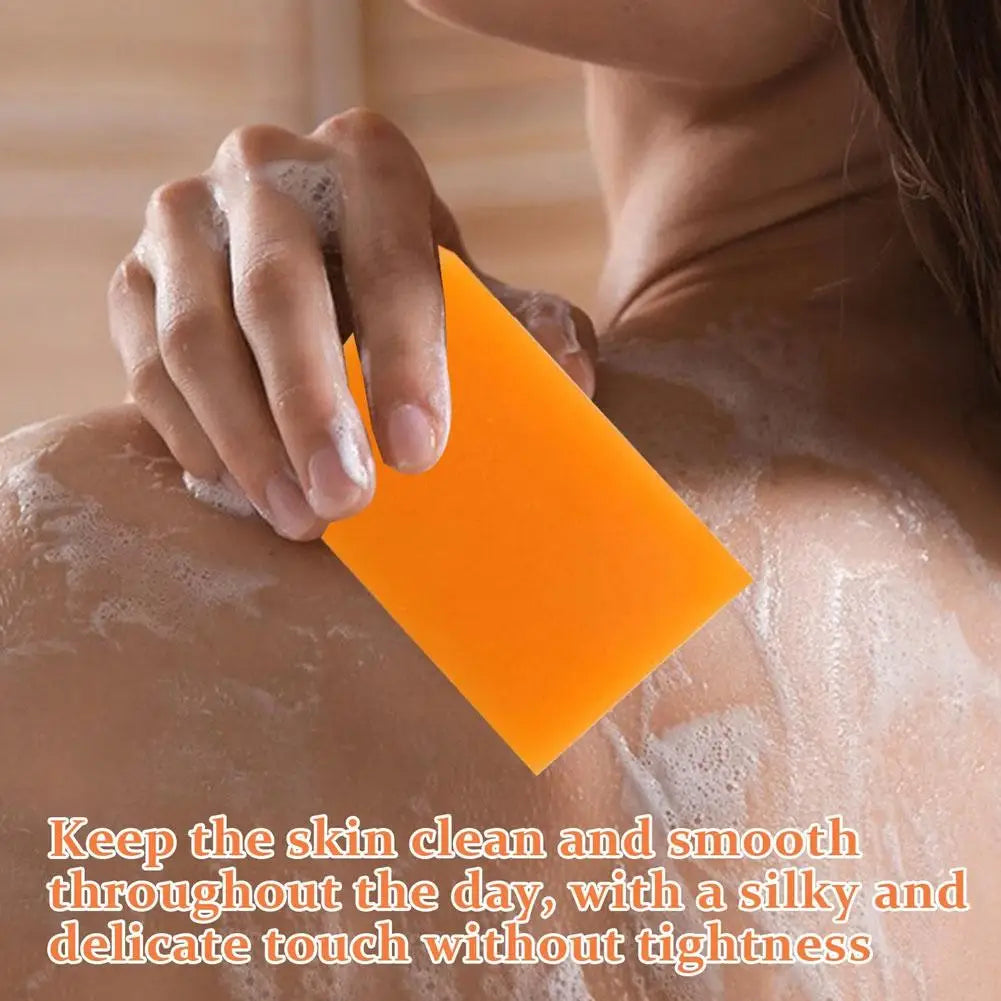 Persimmon Soap Bar for Body Odor Removal, Handmade Persimmon Green Tea Soap for Face and Body Wash, Gentle Deodorant Bath Soap