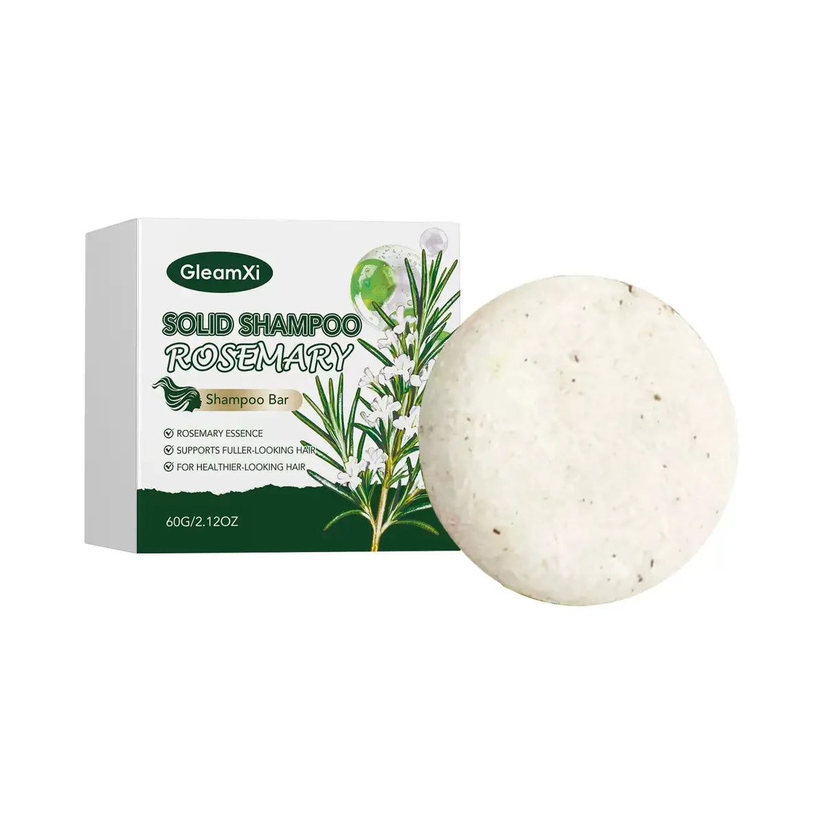 Nourishing and repairing: Rosemary shampoo soap, escorting hair