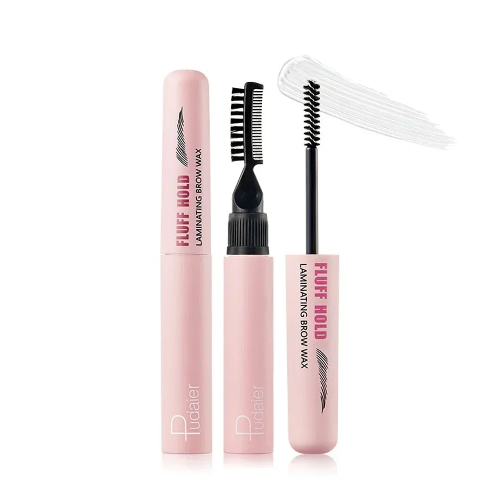Double Head Eyebrow Soap Wax Eyebrow Styling Gel Waterproof Lasting 3D Feathery Wild Brow Styling Easy To Wear Makeup Eyebrows