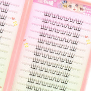 Korean style Lashes Natural soft Thin false Eyelash extenstons W shape Wispy fake Eyelashes For Women daily eyelash Party Makeup