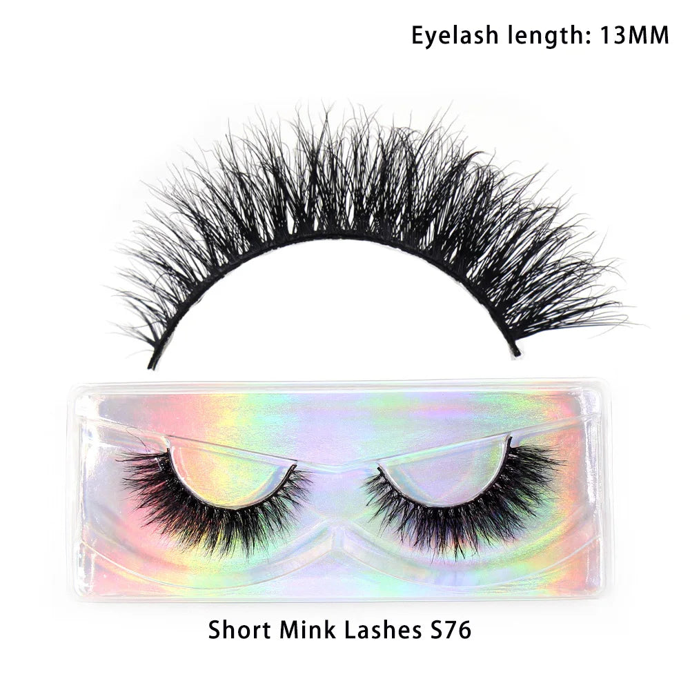 LEHUAMAO Half Eyelashes Natural Half Eye False Eyelashe Soft Wispy 3D Mink Lashes Eyelash Extension For Foxy Eye Sexy Eye Makeup