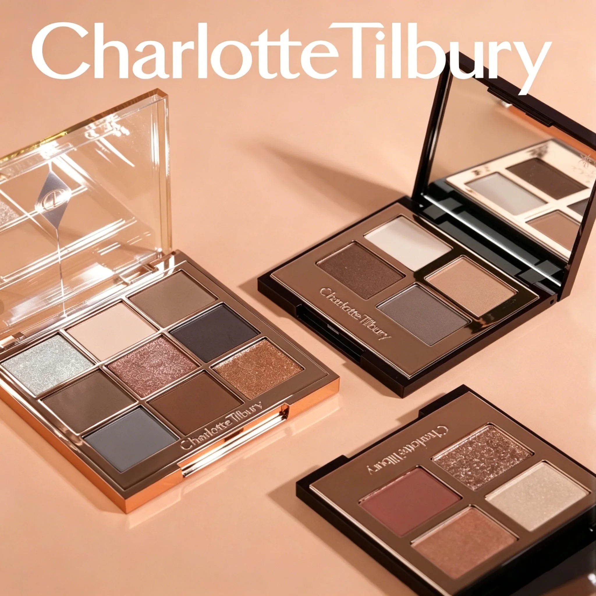 Fashion CT Brand Portable Matte Highlight Shadow Four Color Nine Color Eye Shadow Plate Easy To Apply Lady Advanced Cosmetics