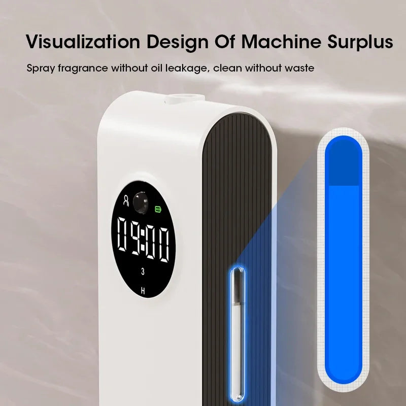 Automatic Sensor Aromatherapy Machine with Night Light Rechargeable Home Fragrance Aromatherapy Essential Oil Diffuser Scent
