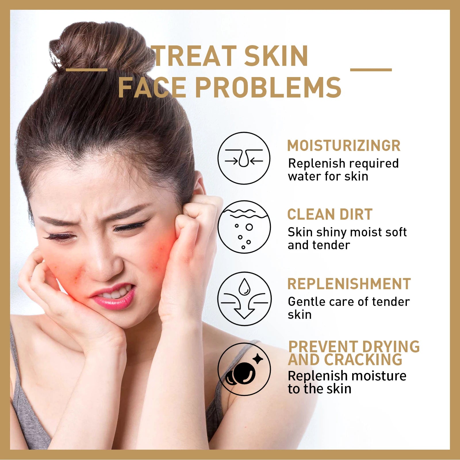 Rice Toner Moisturizes, Brightens, Shrinks Pores, Prevents Dryness, Suitable For All Skin Types And Facial Skincare Products