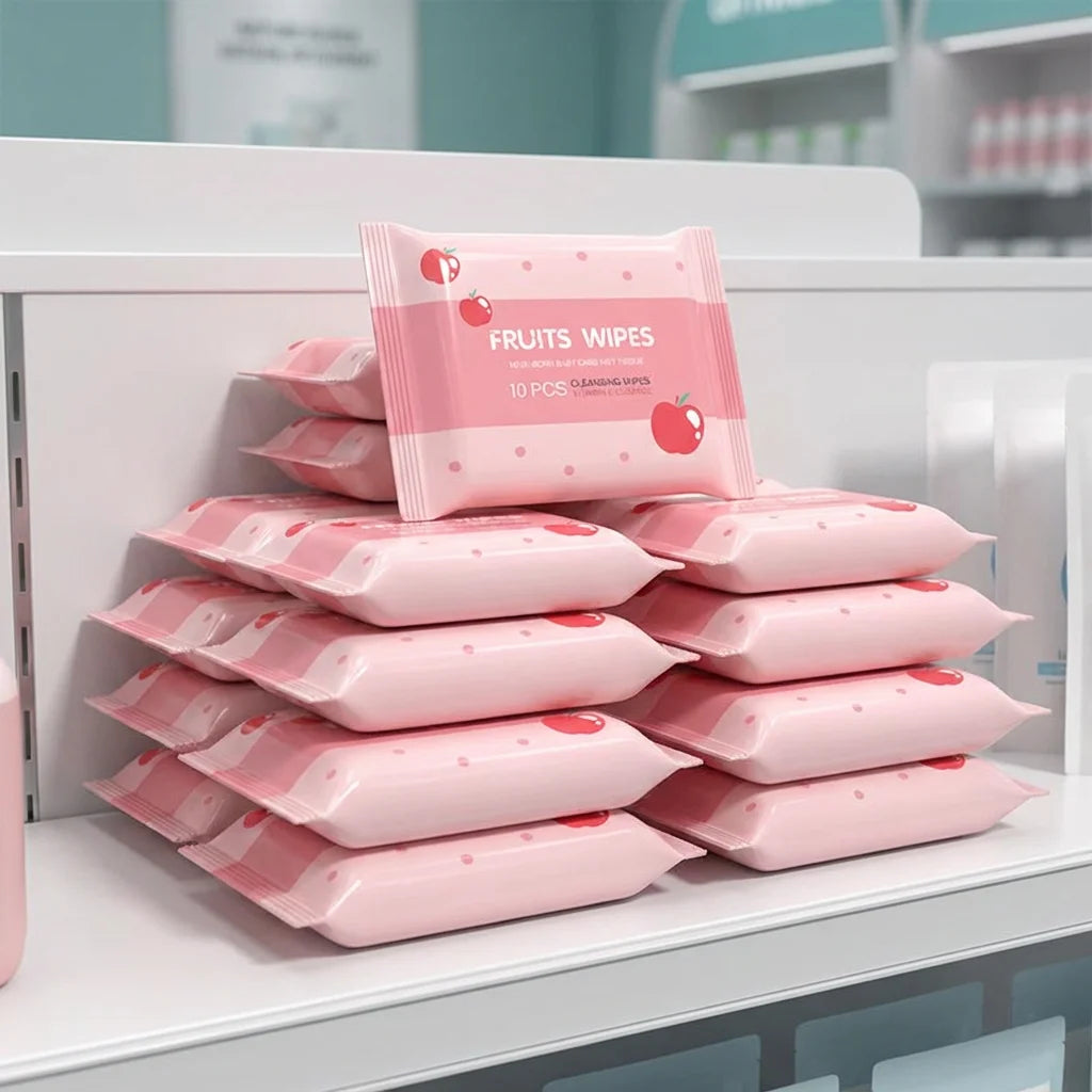 Water Wipes Pure Hypoallergenic for Face Hands Baby Care Thick Unscented Cleaning Wipes Soft Gentle