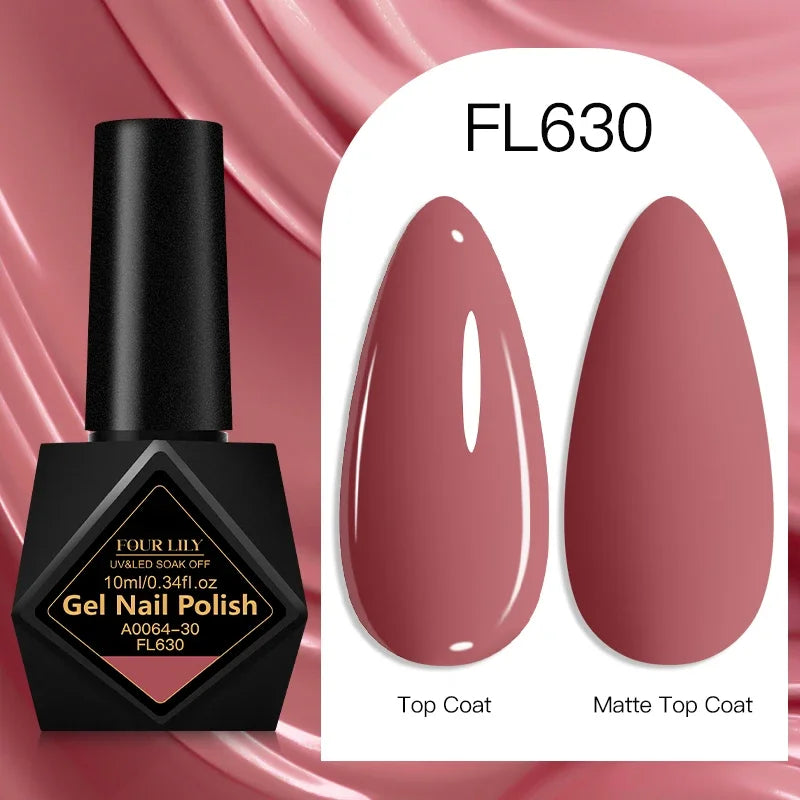 10ml Gel Nail Polish 162 Colors Nail Supplies Vernis Semi Permanent Nail Art Manicure Soak Off LED UV Gel Nail Varnishes Summer