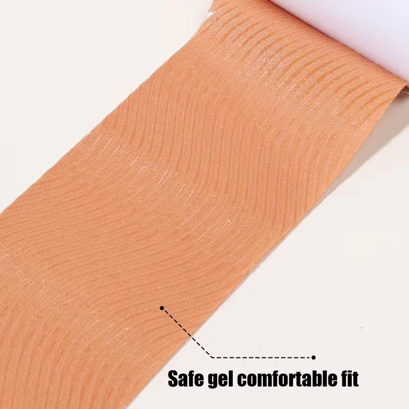 1 Roll  Adhesive Breast Lift Tape Compatible for B.E Cup Bras No Undergarment Modification Instant Bust Lift Tape for Clothing