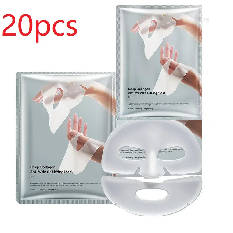 Deep Collagen Anti Wrinkle Lifting Mask Collagen Face Mask Overnight, Deep Collagen Mask for Lifting Firming Moisturizing