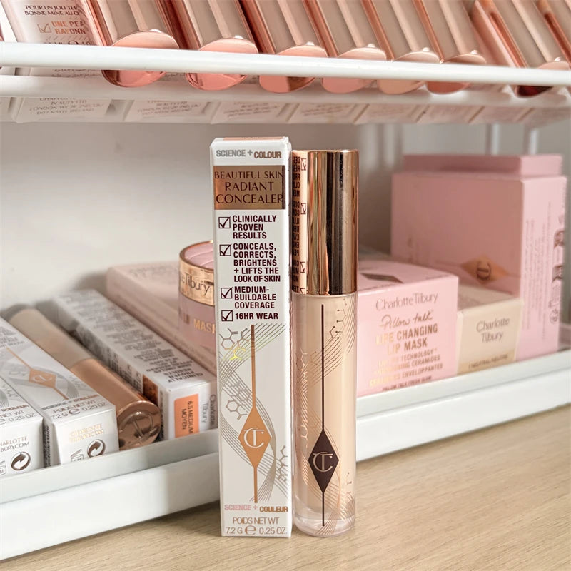 Best Seller CT Liquid Concealer Matte High Coverage Waterproof Oil Control Moisturizing Long-Lasting Natural Concealer Cosmetics