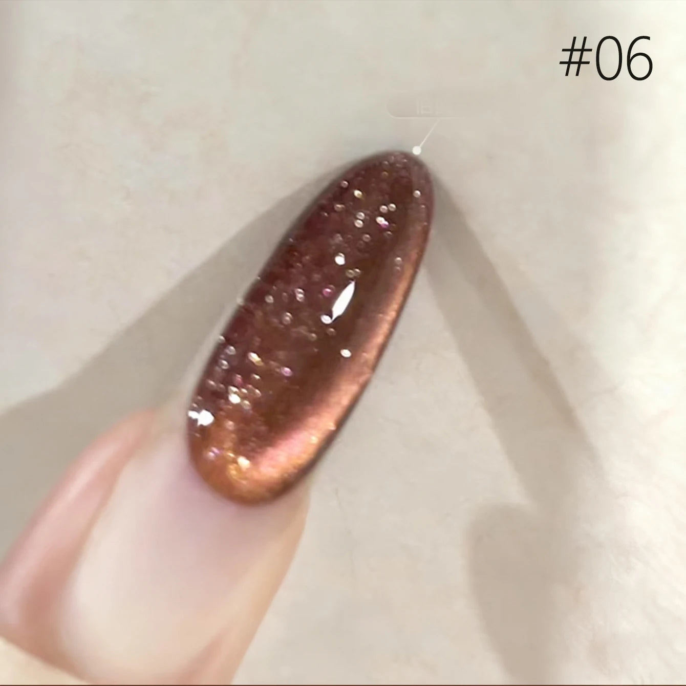 MIANEL 12ML Summer Whitening Red Glass Bead Cat Eye Gel Nail Polish 2026 Ice Clear Cat Magnetic Nail Polish Blue Nails 1-12pcs