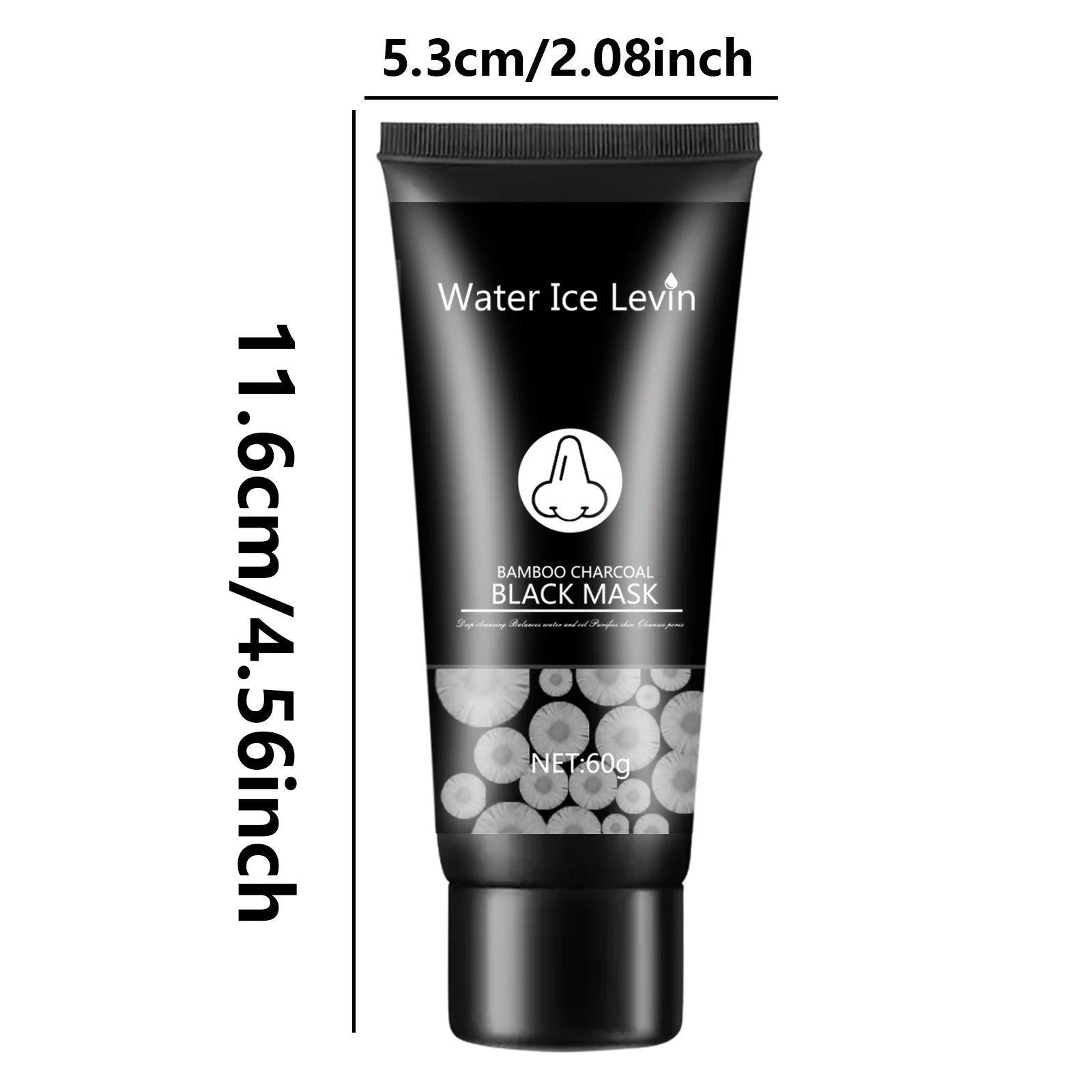 Bamboo Charcoal Mask Blackhead Remover Deep Facial Masks Deep Cleansing Purifying Peel Off Black Nud Shills Face Care Black Mask
