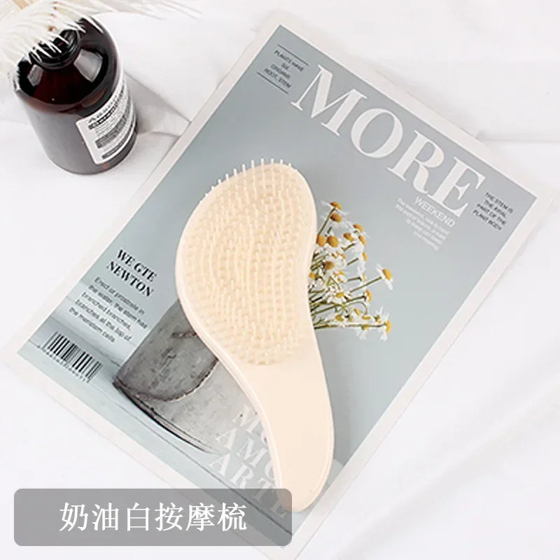 Magic Detangling Comb Anti-static Massage Hair Brush Tangle Detangle Air Cushion Hair Brush Comb Salon Barber Hair Styling Tools