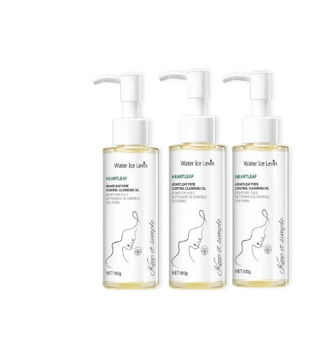 Heartleaf Pore Control Cleansing Oil with Niacinamide - Moisturizing & Protecting Daily Facial Cleanser for Elastic Skin
