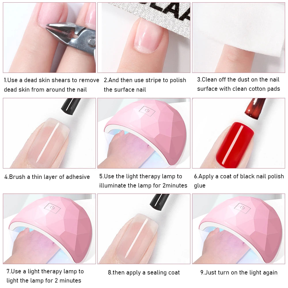 LULAA Nail Dryer LED Lamp UV Lamp for Curing All Gel Nail Polish With Motion Sensing Manicure Pedicure Salon Tool Equipment