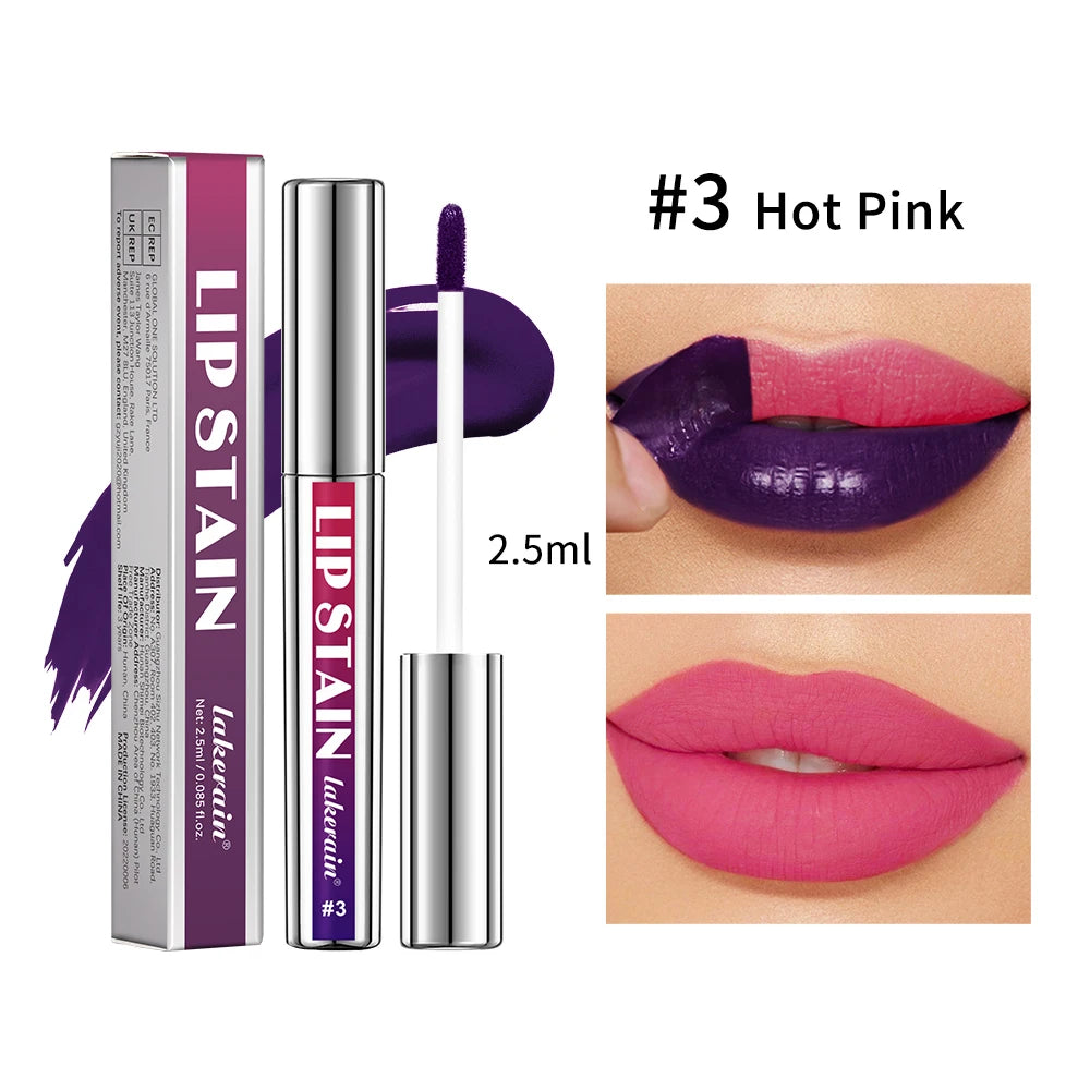 Peel Off Lip Stain Matte Lip Tint for Lips Liquid Lipstick 24 Hours Water Resistant Lipsticks Makeup Cosmetics Ink Inks
