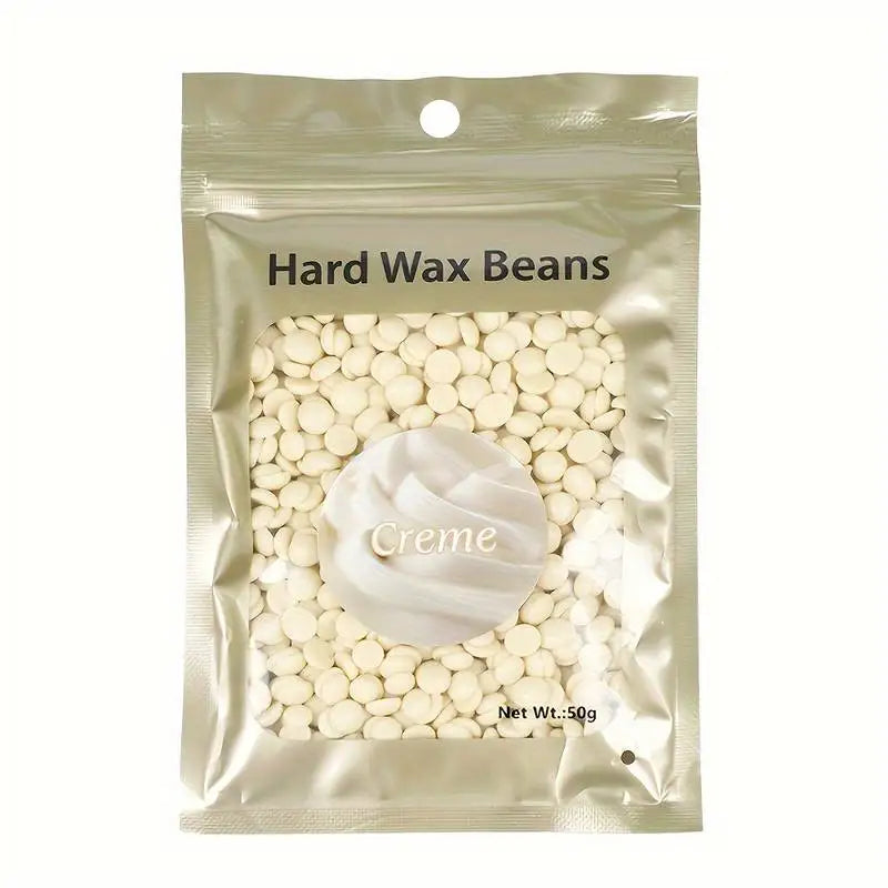 50g Hot Wax Hair Removal Depilatory Waxing Wax Beads for Wax Heater Painless for Body Hairs Removal Beans