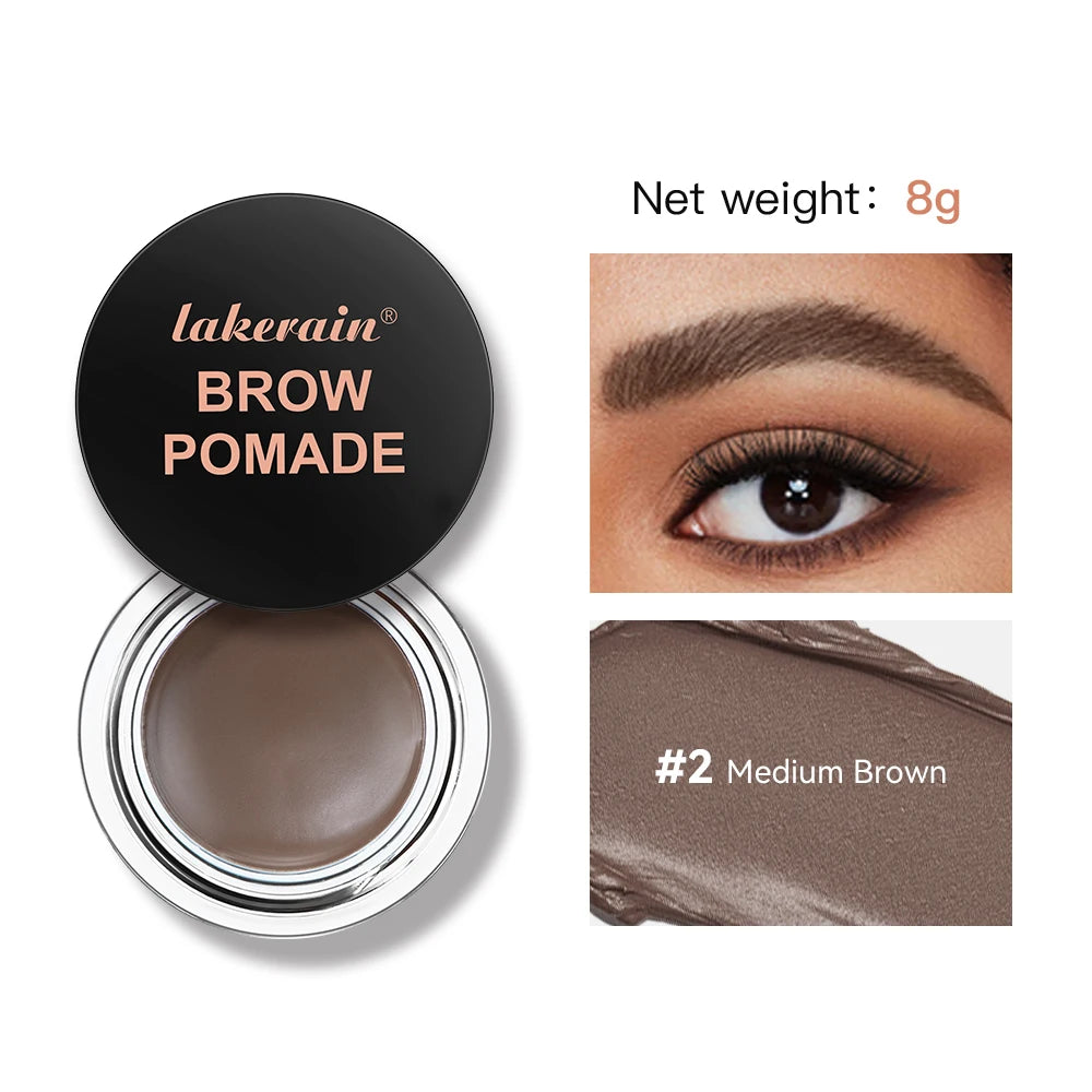 Wild Eyebrow Cream Smooth Styling Eyebrow Pomade Setting Eyebrow Wax Smudge Proof Eyebrow Dye Cream