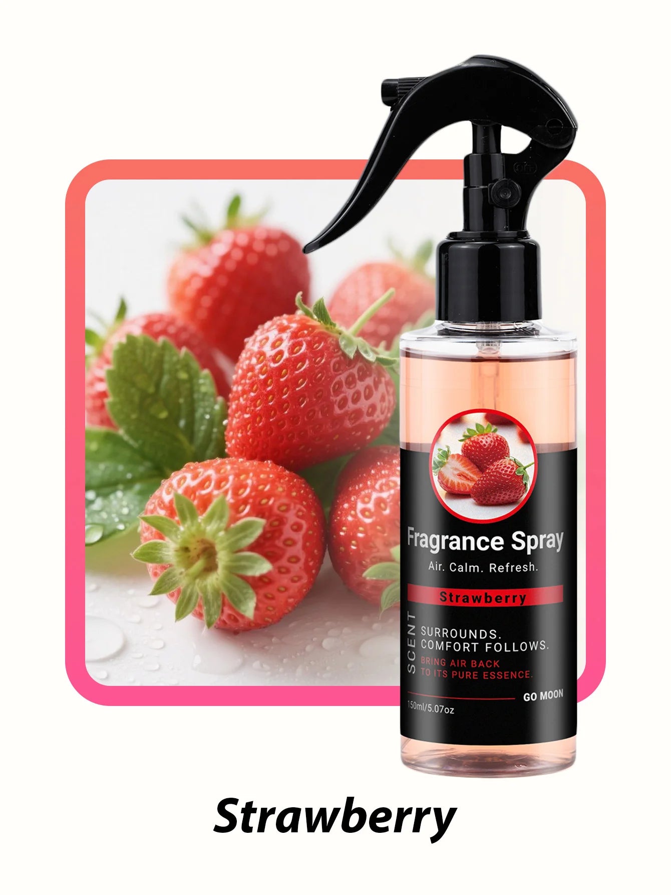 150ml large-capacity fragrance spray, home/car/clothing air freshening spray, 9 scents to choose from