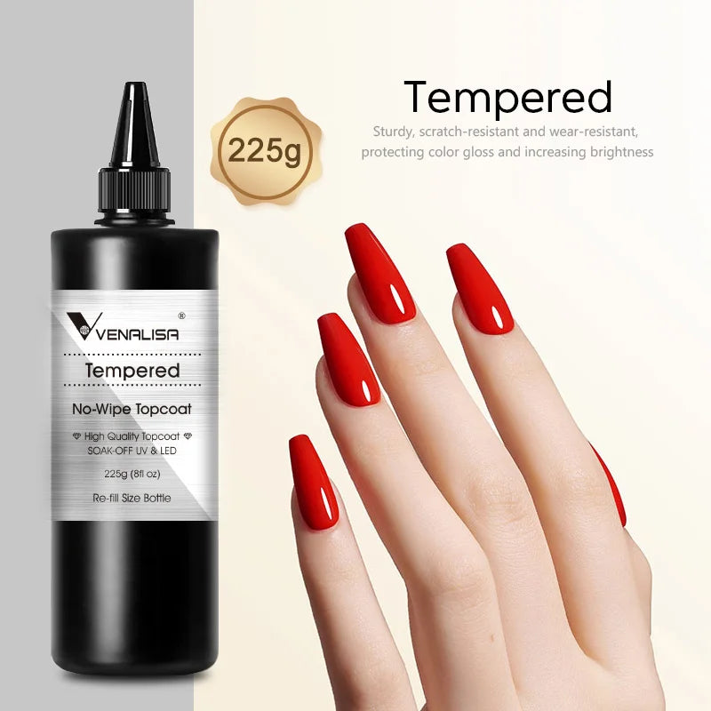 VENALISA Jelly Gel Large Volume 1L Jelly Nude Collection Not Burning Soak Off UV LED Soft Extension Gel Nail Gel Nail Manicure