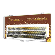 Clavier Wispies Celebrity Fluffy Cluster Eyelashes Natural Extension Lashes Light And Refined Faux Mink Lashes