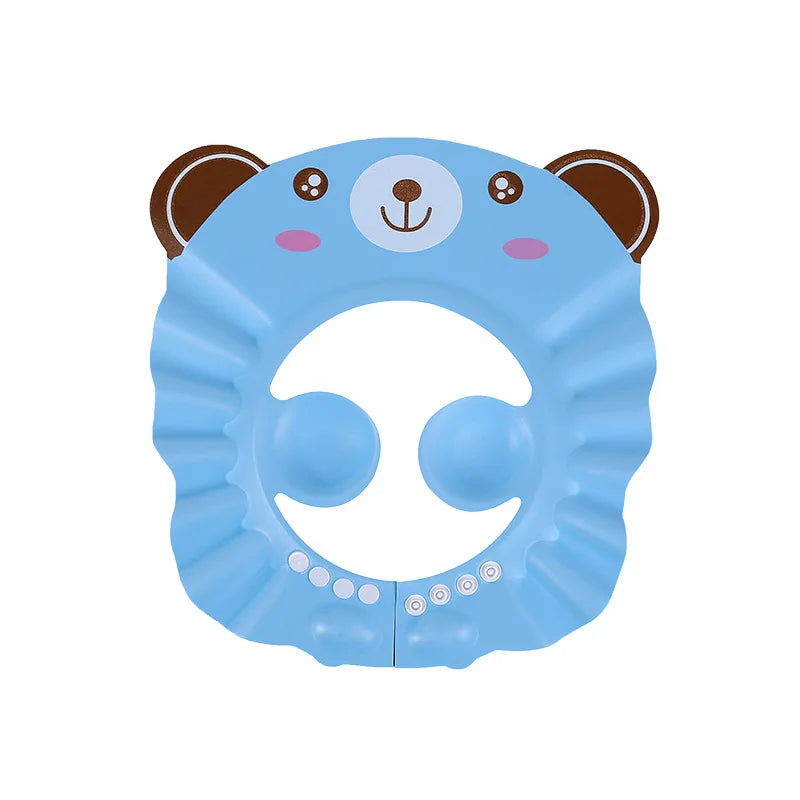 Safe Baby Shower Cap Bath Protection Soft Cap Hat for Baby Wash Hair Shield Baby Care Shampoo Cap