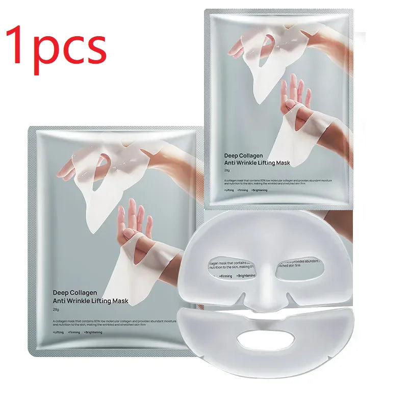 Deep Collagen Anti Wrinkle Lifting Mask Collagen Face Mask Overnight, Deep Collagen Mask for Lifting Firming Moisturizing