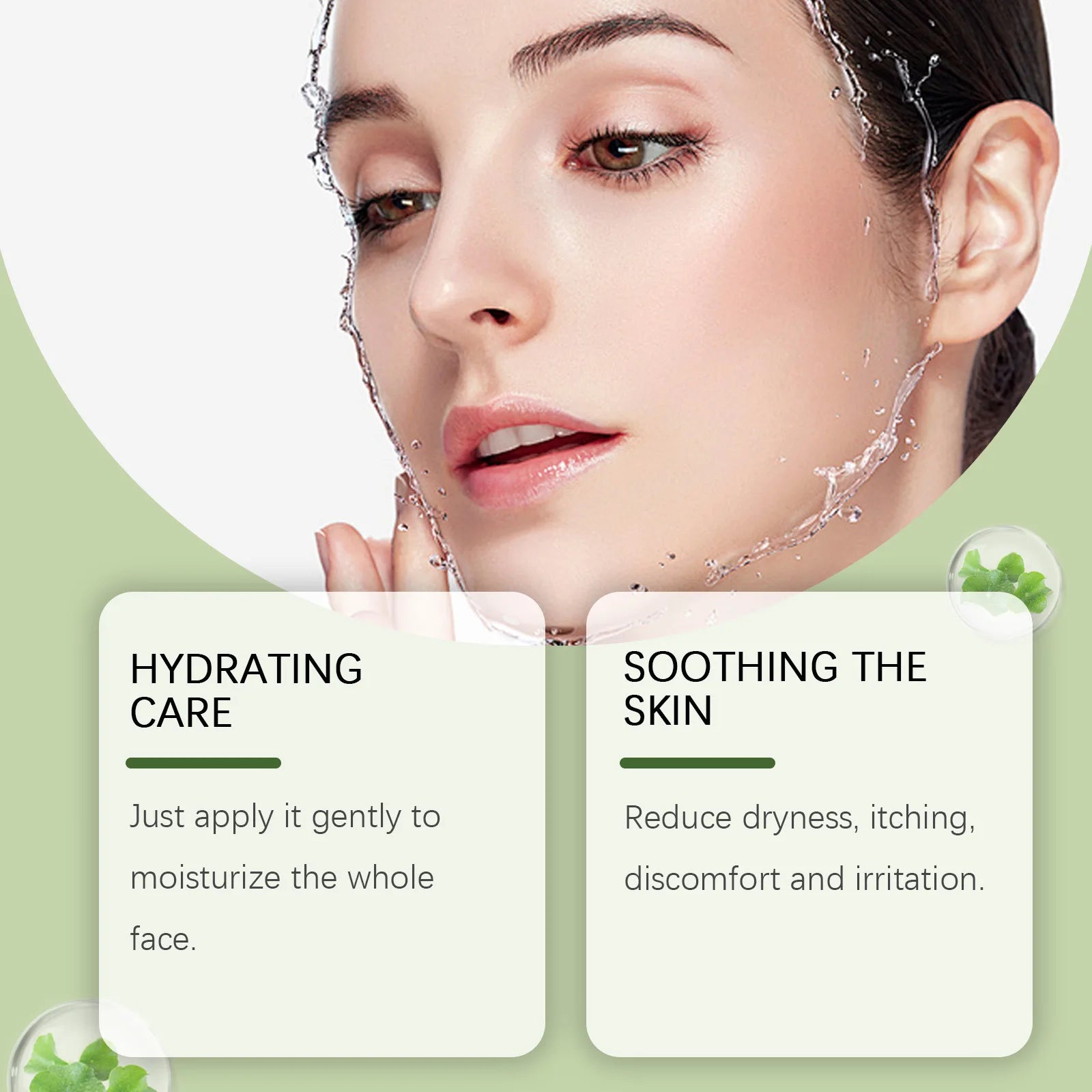 Collagen Pad Facial Toner Centella Asiatica Anti Aging Fade Fine Line Soothing Sensitive Minimizing Pores Clean Cotton Skin Care